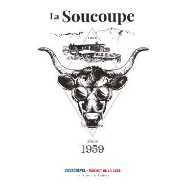logo du restaurant La Soucoupe à Courchevel