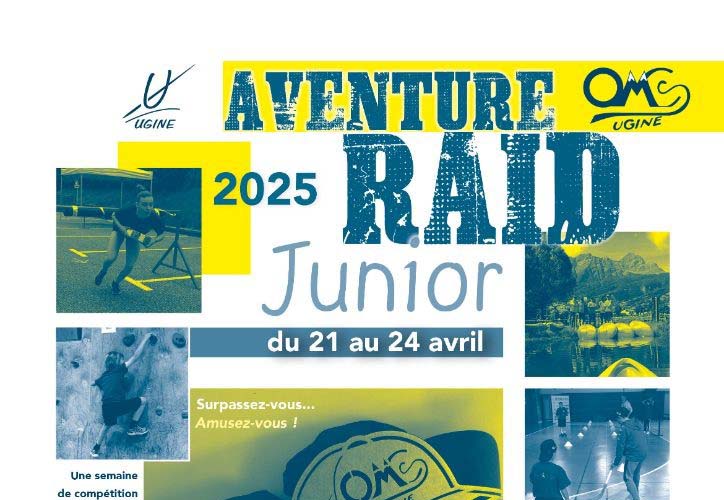 affiche de l'évènement AVENTURE RAID JUNIOR 2025